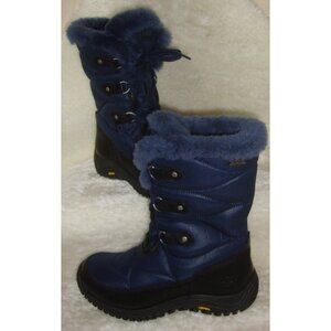UGG LORIEN Waterproof Insulated Boots Midnight Blue Women Size US 7 NEW 1003353